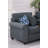 Upholstered L-Shaped Sectional Reversible