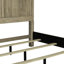 Ensemble de chambre avec lit à panneaux, commode et miroir Aason-129756890-129756891