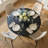 4 - Person Dining Table Sets With Round Table & 4 Upholstered Chenille Chairs-1869284088