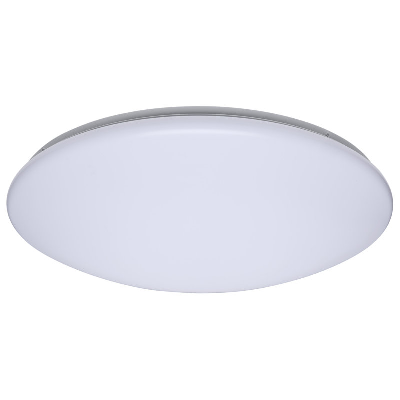 Luminaire DEL à nuage avec capteur 27K / 30K / 35K / 40K / 50K CCT, forme ronde, finition blanche, 120 volts