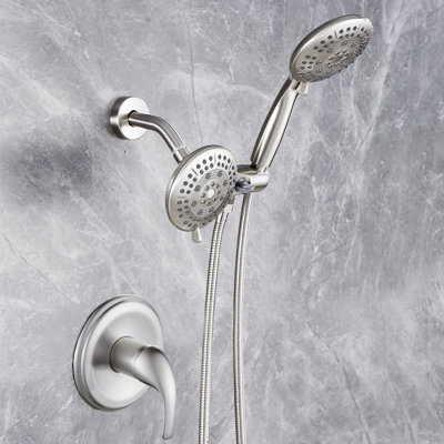 Système de douche complet avec valve brute