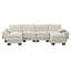 Canapé modulaire modulaire avec ports USB et rangement-132524265-132524270