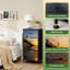 Commode 4 tiroirs pour chambre à coucher Pisme Beach Pier Sunset Pacific Ocean California Coastline Petite commode à vêtements pour commode avec commode