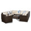 Yancey 5 Seater Rattan Corner Sofa Set