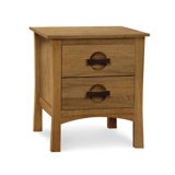 Berkeley 2 - Drawer Solid Wood Nightstand