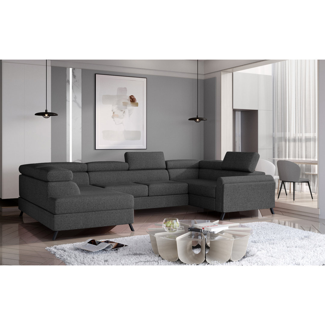 Ecksofa Franchesco aus Samt