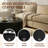 31.5" Round Solid Wood Lift Coffee Table With Storage-1469895688