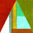 " Geo Triangle Shape "-1899911915