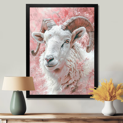 Blanc, rose, astrologie, capricorne, Courage, art mural