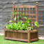 Aadith Wood Planter Box