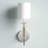 Eastbourne 1-Light Dimmable Steel Wallchiere-320272706