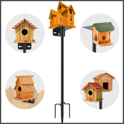 80" Heavy-Duty Adjustable Bird Feeder Pole