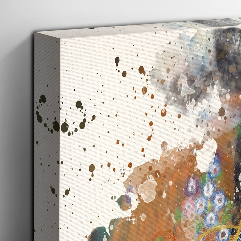 Water by Gustav Klimt Painting on Canvas - Wrapped Canvas, 60cm H x 40cm W