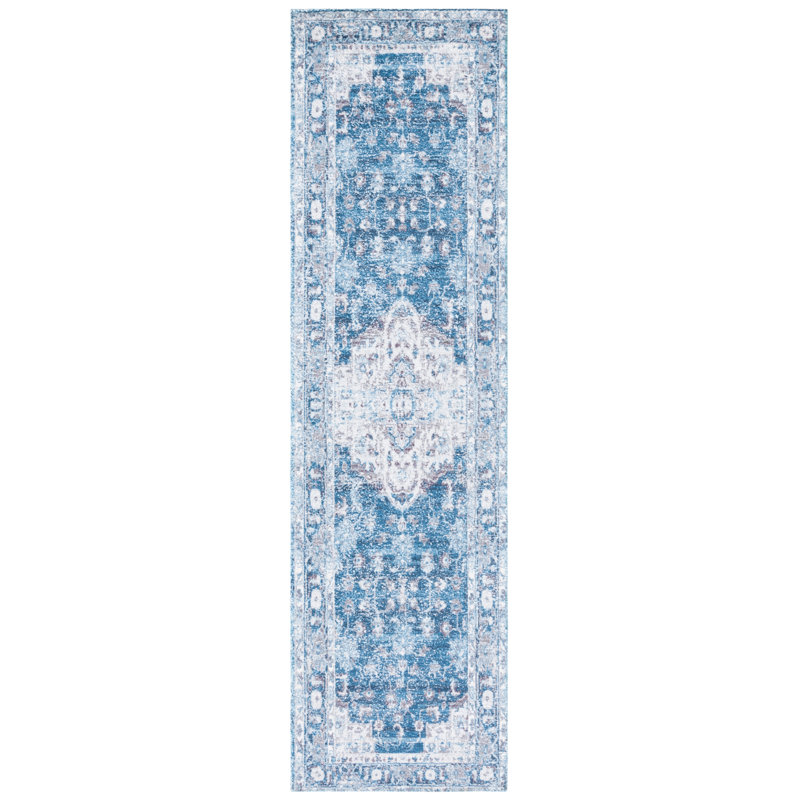 Hand Tufted Performance Oriental Rug, Runner 2'3" x 8'