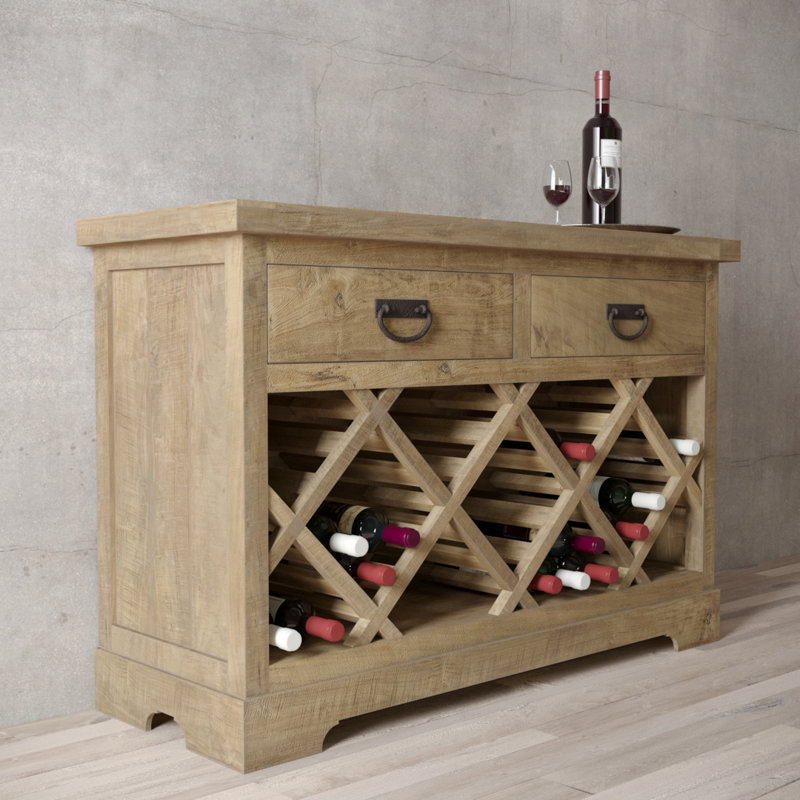 Bar avec rangement pour le vin Mccool