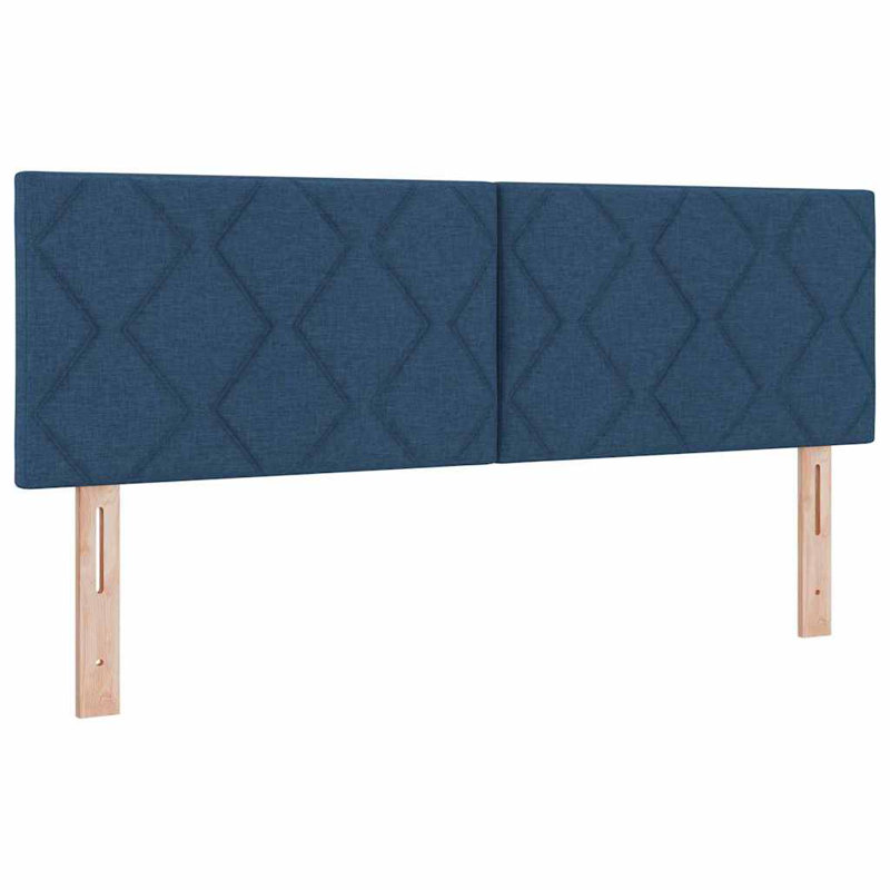 Headboard, Blue, 128cm H x 160cm W x 7cm D
