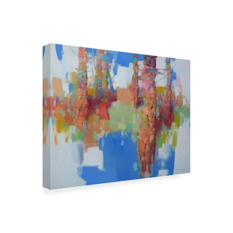 Art sur toile «ologa bologhe », H 14 po x l 19 po