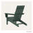 28.7" W High-Density Polyethylene Adirondack Chair-86552566