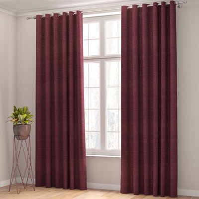 Shives Room Darkening Curtain Pair