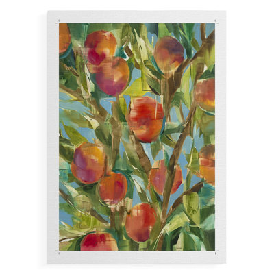 Just Peachy - Impression sur toile seulement - NON-CADRE