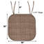 Coussin de chaise antidérapant en mousse à mémoire de forme 16 po x 16 po Aria-1186914763-1186914807
