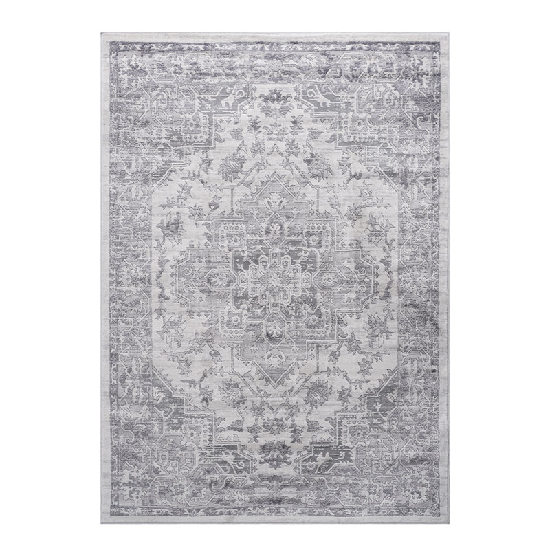 Tapis argenté 2X3 Loom & Collection