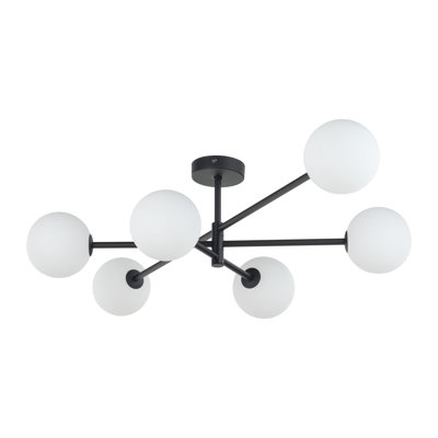 Drumnasole Glass Flush Mount