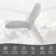 52" 3 -ABS-Blade White Propeller Modern Ceiling Fans with Remote Control