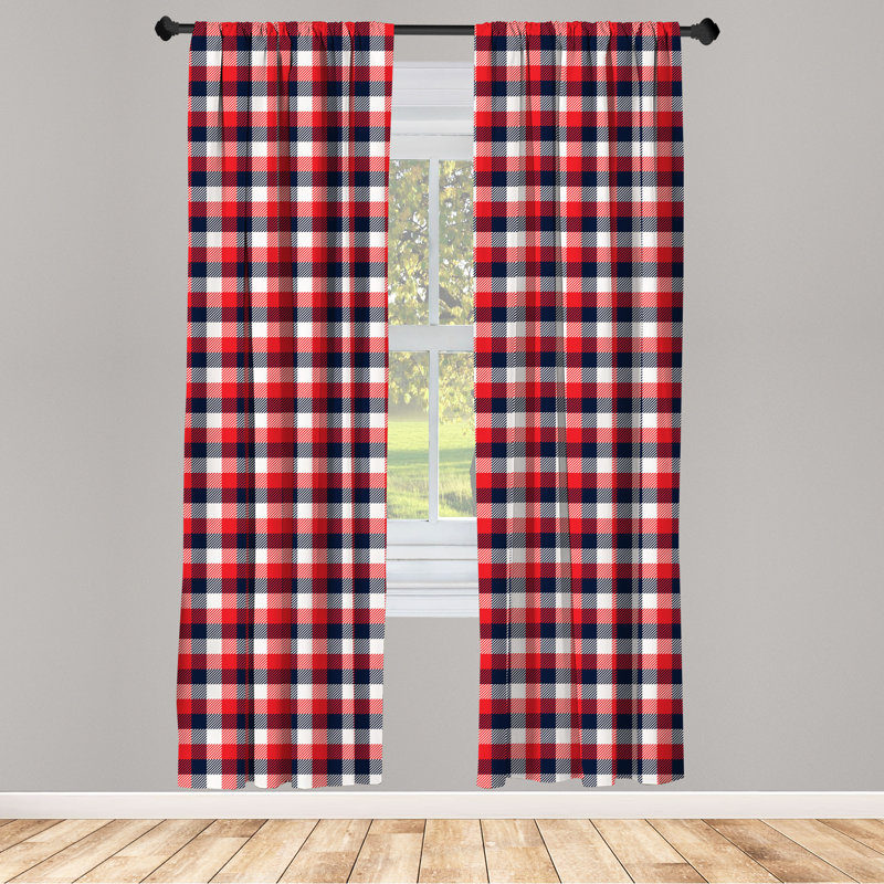 Rideaux 4 panneaux Gracie Oaks, L 56 po x L 95 po
