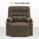 27.2'' Seat Width Dual Motor Power Recliner Lift Chair with Dual Heating, Infinite Position, Fabric Upholstered