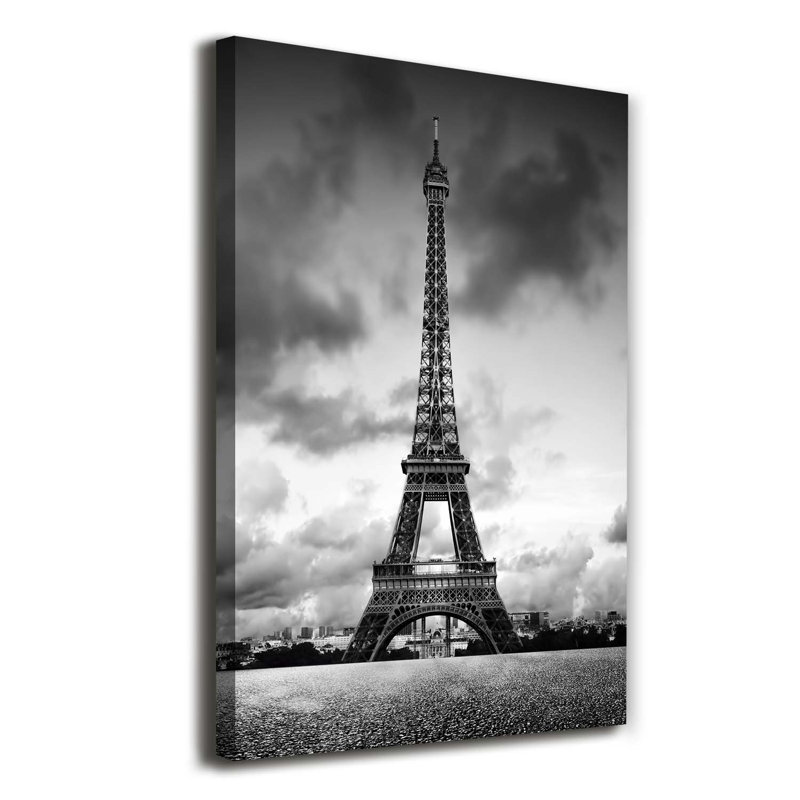 Eiffel Tower Paris - Wrapped Canvas Print