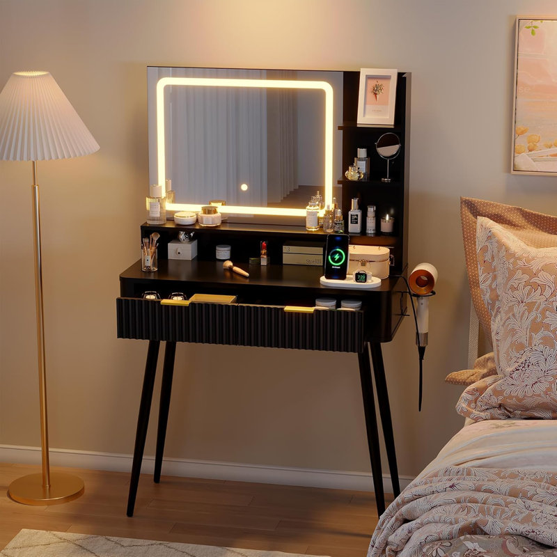 Dressing Table, Black