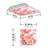 Flower Square Fixture Component Ceiling Light