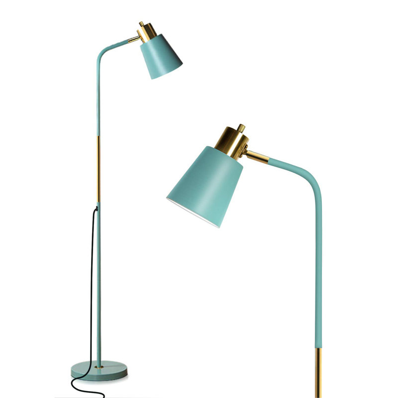 Gabreille 57.48'' Task Floor Lamp,  Green
