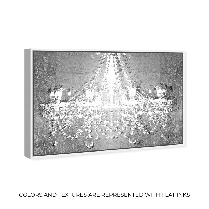 Dramatic Entrance " Fashion And Glam Dramatic Entrance Chrome, Modern & Contemporary Gray " by Oliver Gal, 36" H x 54" W