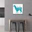 «Llama Drama» par Erin Clark, art mural en verre acrylique-1027159555