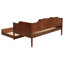 Cherry Wood Twin Daybed With Trundle