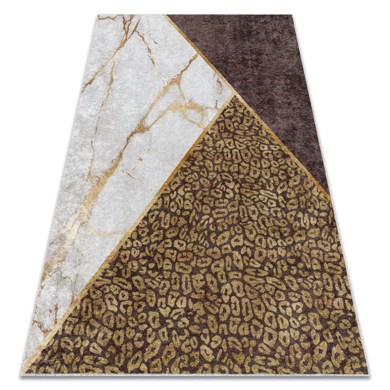 Roelof Geometric Area Rug, Rectangle 80 x 150cm
