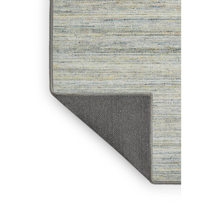 Tapis contemporain gris, Rectangle 5 pi x 7 pi