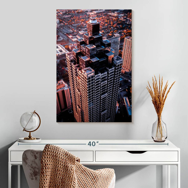 Lilie Atlanta Skyscraper, 30" H x 20" W