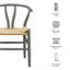 Chaise de salle à manger en bois 29 po Amish-115623935