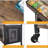 Coffee Bar Cabinet,3 Tiers Kitchen Coffee Cart With Dr...