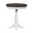Colburn Round Wooden Pedestal End Table