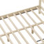 Structure de lit plateforme très grand en bois avec tête de lit, support en lattes de bois et assemblage facile en beige-1628541966-1628541952