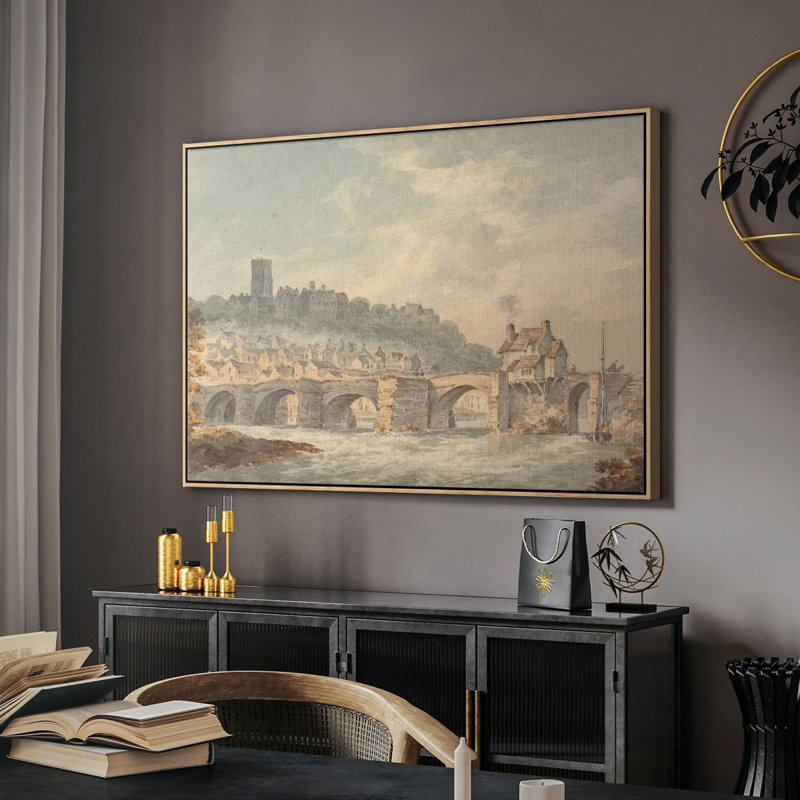 «Vintage Landscape - CECXCII» sur toile, H 27 po x l 41 po