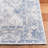 Restoration Vintage Hand Loomed Wool/Viscose Oriental Rug in Blue/Ivory-1353882229