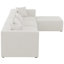 Canapé modulaire réversible de 144 po de large avec repose-pieds-759295618