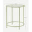 Deckland Glass Top End Table-1349762375-1349762374