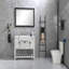 Meuble-lavabo pour salle de bain sans comptoir 48 po