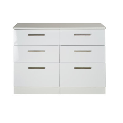 Fully Assembled Yvette 6 Drawer Chest